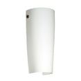 thumbnail image 1 of 704107-BR Besa Lighting Tomas - 1 Light Wall Sconce In Contemporary Style-11.25 Inches Tall and 5 Inches Wide-Bronze Finish-Opal Matte Glass, 1 of 2