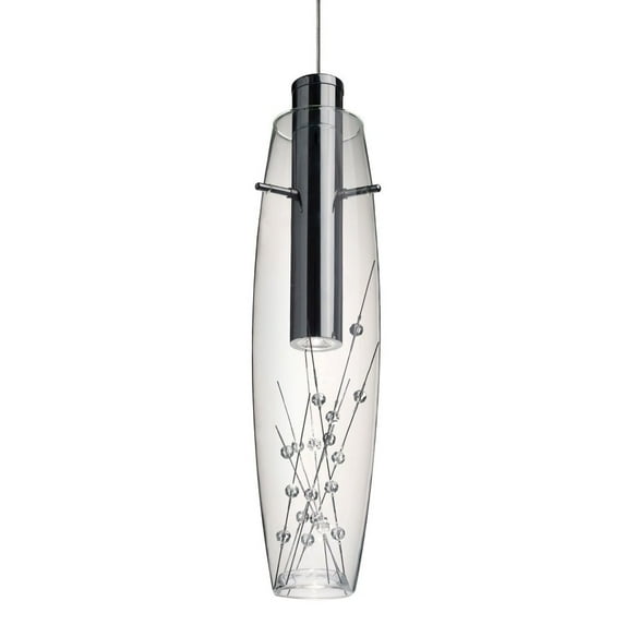 Besa Lighting - Willow - 3W 1 LED Cord Pendant In Contemporary Style-13.75