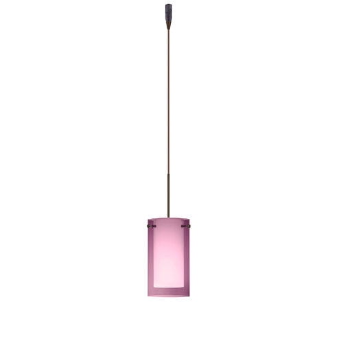Besa - RXP-G44007-BR - One Light Pendant - Pahu - Bronze