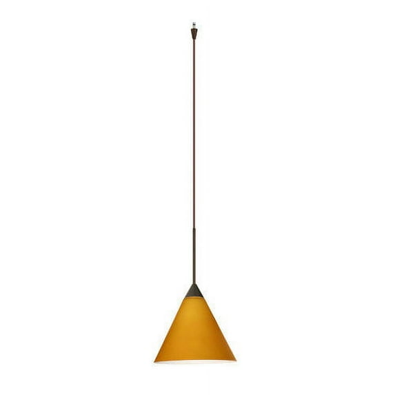 Besa - XP-5121VM-BR - One Light Pendant - Kani - Bronze