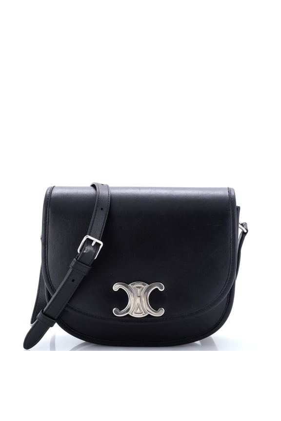Besace Triomphe Shoulder Bag Leather Medium By Rebag