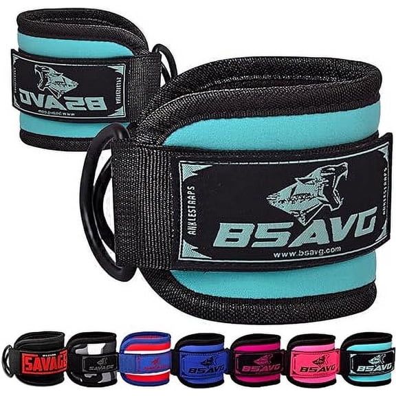 Besavage Ankle Strap for Cable Machines | Gym Ankle Brace for Kickbacks, Glutes, Leg Extensions & Hip Exercises(Single)
