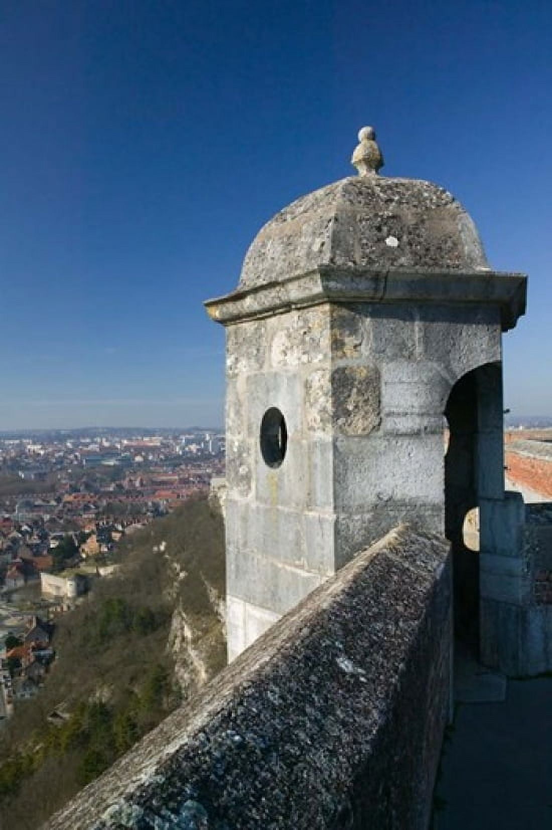 Bescancon Citadelle Fortress Lookout Built in 1672 Bescancon Jura Doubs France Canvas Art - Walter Bibikow DanitaDelimont (18 x 26)