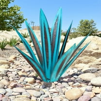 Gallickan 11? Metal Art Tequila Rustic Sculpture Garden Yard Sculpture Home Decor 9 leaves