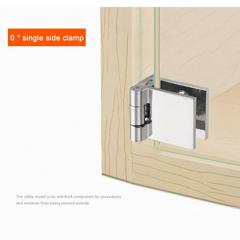 Small cabinet shop door hinges