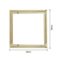 thumbnail image 1 of Elainilye Wood Frame For Canvas Oil Painting Nature DIY Frame Picture Inner Picture Frame, 1 of 2