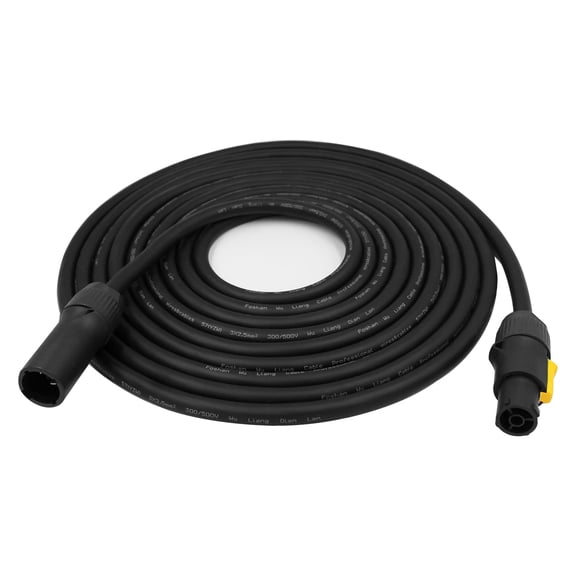 Bescoos Professional Compatible powerCON True1 Male to Female Power True 14WAG Extension Cable(6-Ft, 1 Pack)