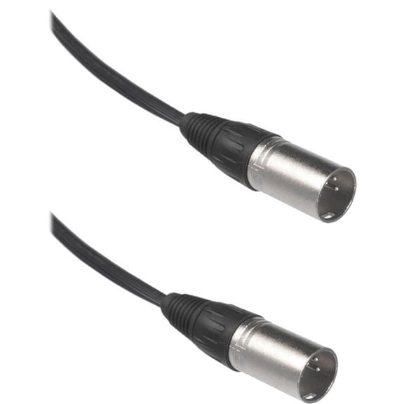 Bescor XLR5MM 5' 4-Pin XLR Male to 4-Pin XLR Male Extension Cord