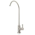 thumbnail image 1 of Besdor Drinking Water Faucet, Reverse Osmosis Faucet, Water Filter Faucet Fits Water Filtration Systems, RO Faucet Kitchen Filtered Water Faucet, Lead-Free, 304 Stainless Steel, Brushed Nickel, WF2, 1 of 7