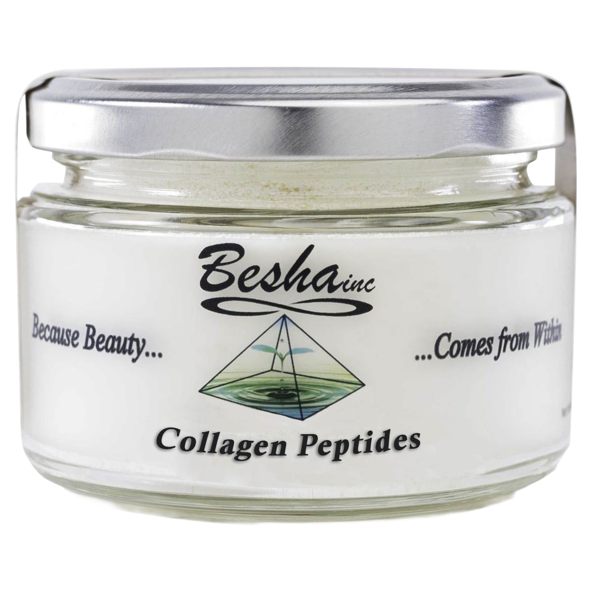 Colágeno Besha - Péptidos Bioactivos de Colágeno Verisol (Polvo de Colágeno Natural) Hecho en Alemania - Suministro para 2 meses
