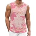 thumbnail image 1 of Beshee Tank Tops Men, Men's Summer Outdoor Digital Print Casual Holiday Street Hipsters Sleeveless Tank Top Mens Shirts White XL, 1 of 6