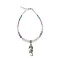 thumbnail image 1 of Besheek Frosted Mermaid Beaded and Seahorse Adjustable Anklet, 1 of 7