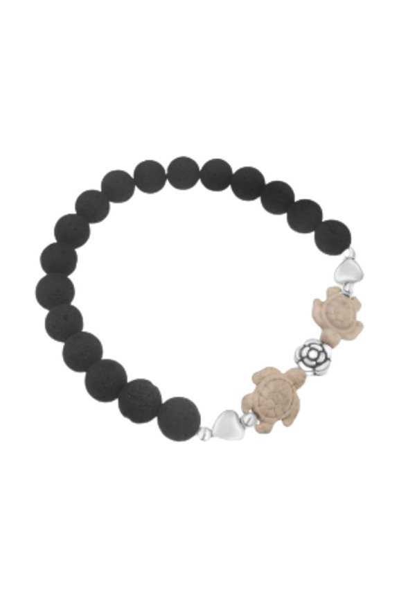 Handmade Hypoallergenic Turtle Jewelry Stretch Anklet