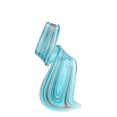 thumbnail image 1 of Besheek Murano Inspired Blue and Black Twist Curl Glass Necklace Pendant, 1 of 5