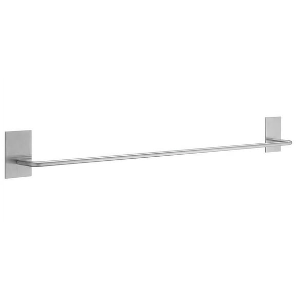 Beslagsboden Self Adhesive 22.5" Towel Bar Brushed Stainless Steel - Rectangle Plate