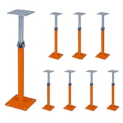 Beslands 8 Pack House Floor Jacks - 6 Ton Capacity, Adjustable Height 11"-16", Galvanized Telescoping Jacks for Lifting, Leveling & Temporary Support Lift Supports, Post Pole