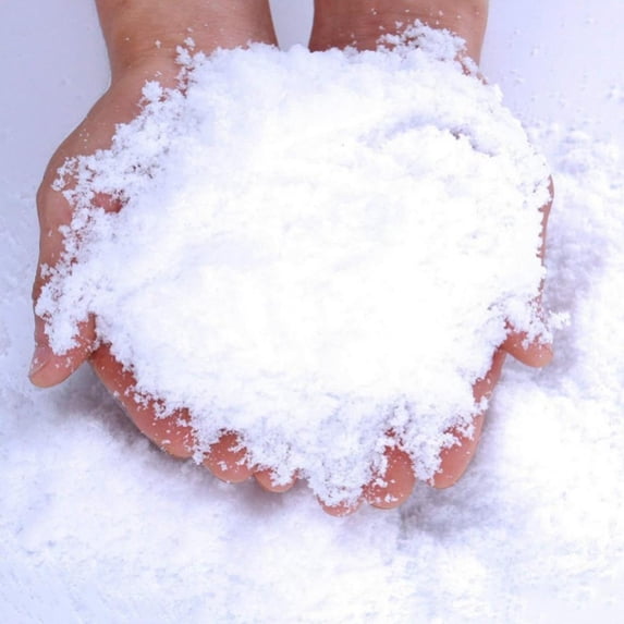 Besly Christmas Daily Winter Wonderland Artificial Snow Water-Absorbing Resin White Decoration