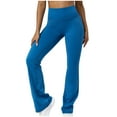 thumbnail image 1 of Besolor Bootcut Yoga Pants for Women High Waisted Workout Running Dance Leggings Long Bootleg Work Dress Pants, 1 of 7