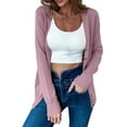 thumbnail image 1 of Besolor Cardigan Sweaters for Women Lightweight V Neck Long Sleeve Button down Open Front Knit Sweaters, 1 of 8