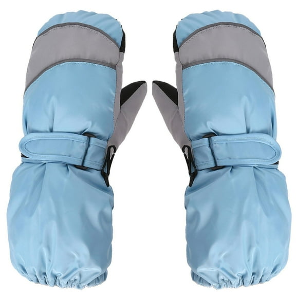 Besolor Children's Ski Gloves kids Toddler Waterproof Warm Snow Mittens Winter Gloves for Cold Weather Outdoor Sport