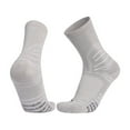 thumbnail image 1 of Besolor Compression Running Athletic Socks Men Wicking Breathable Crew Socks for Outdoor Sport Hiking, 1 of 2