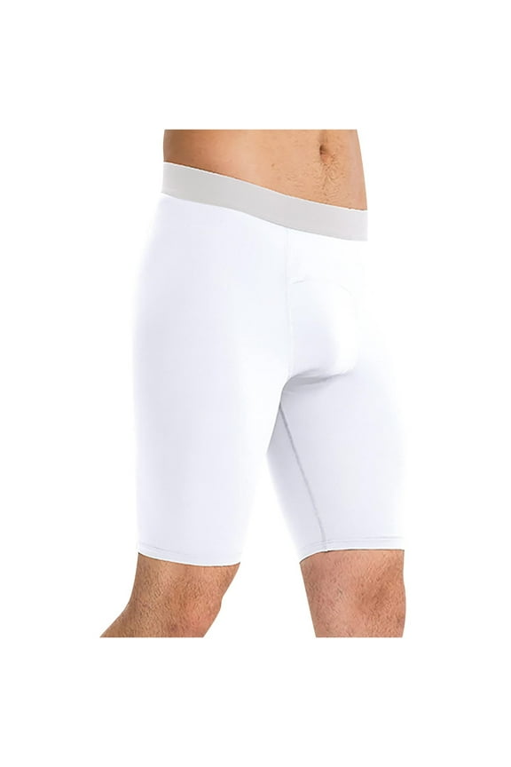 Compression Shorts Men Athletic Workout Running Yoga Shorts Sport Gym Baselayer Underwear