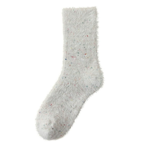 Besolor Fuzzy Socks for Women Fleece Winter Warm Soft Cozy Home Sleeping Slipper Socks Christmas