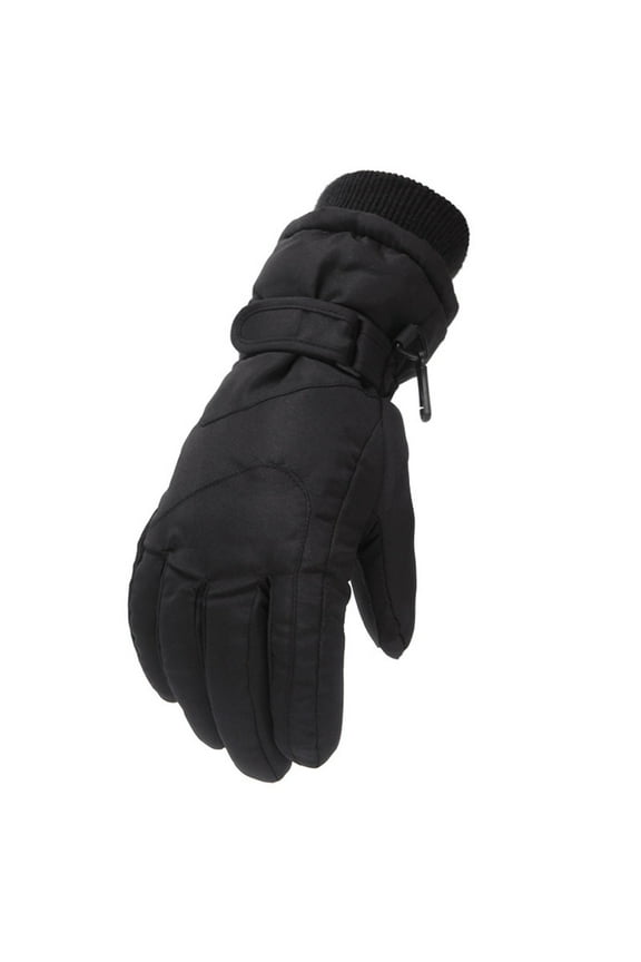Kids Ski Snow Gloves Girls Boys Winter Waterproof Thick Warm Cold Weather Outdoor Sport Gloves 4-16 Years