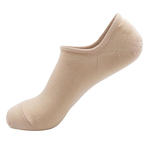 Besolor Men Women No Show Socks Breathable Low Cut Non Slip Ankle Socks Cotton Invisible Socks