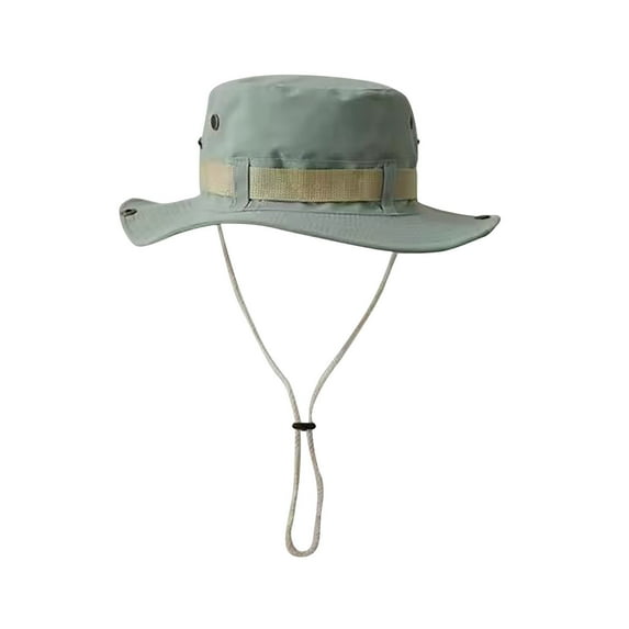 Besolor Men Women Sun Hat Sun Protection Wide Brim Summer Hat Breathable Fishing Hat Foldable Outdoor Hiking Cap
