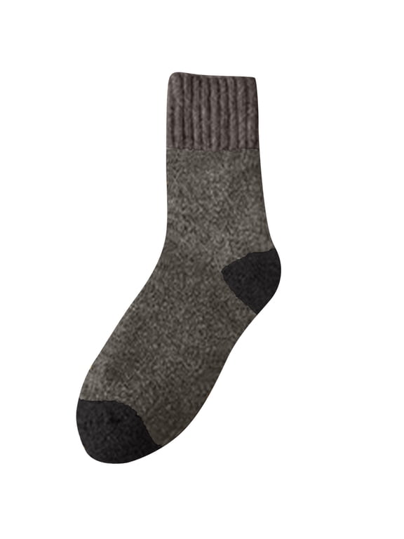 Men Women's Warm Socks Winter Cozy Thermal Sock Soft Comfy Colorful Pattern Crew Socks