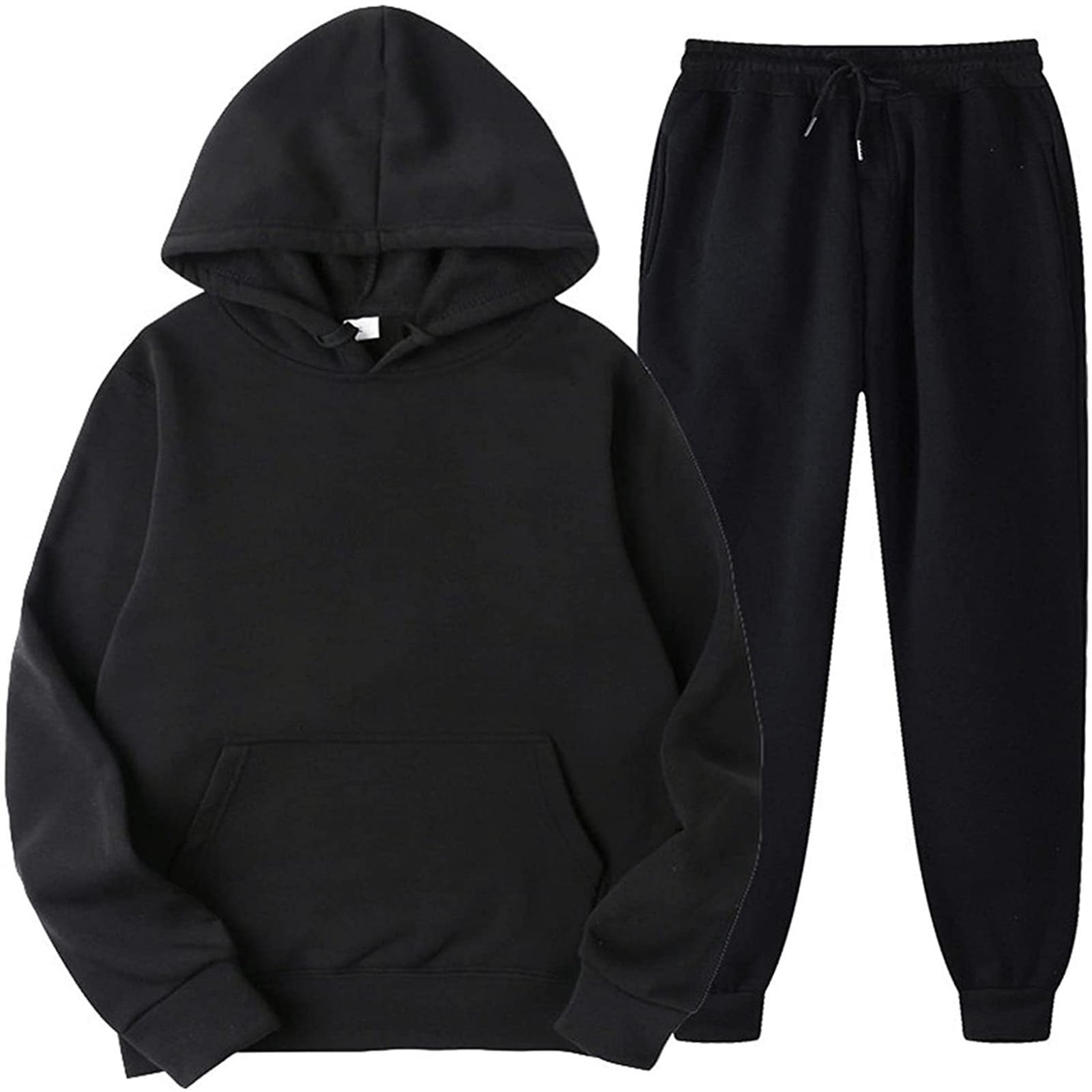 Walmart 2 Piece Tracksuits \u0026 Sweatsuits for Men Women, Casual Long Sleeve  Pullover Hoodie and Sweatpants - Walmart.com