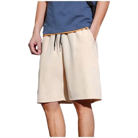 Besolor Men's Athletic Shorts Drawstring Quick Dry Lightweight Workout Running Gym Shorts with Pockets