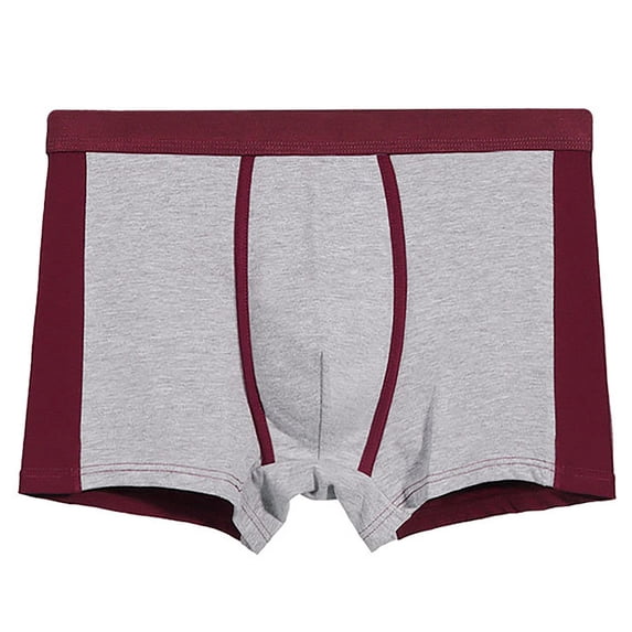 Besolor Men's Cotton Briefs Color Block Stretchy Elastic Waistband Comfort Breathable Wicking Underwear