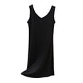 thumbnail image 1 of Besolor Nightgown for Women V Neck Sleeveless Tank Dress Casual Loose Soft Comfy Home Sleepwear Summer Short Nightdress Sleepdress, 1 of 5