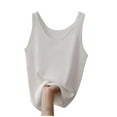 thumbnail image 1 of Besolor Plus Size Tank Tops for Women Summer Ribbed Knit Crewneck Sleeveless Tanks Casual Loose Comfy Loungewear Camis Basic Top, 1 of 3