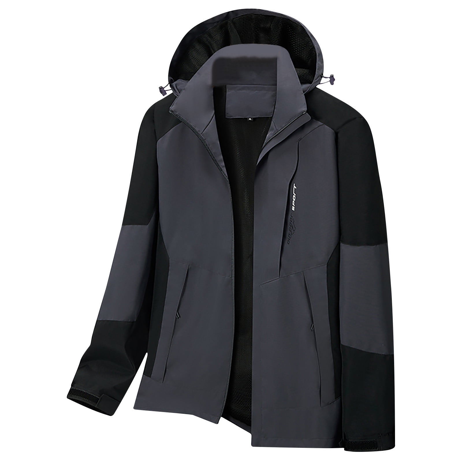 Gioberti Men s Waterproof Rain Jacket Walmart