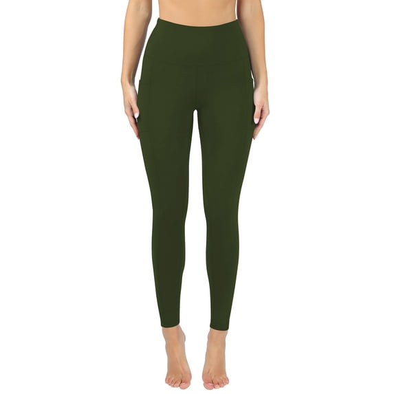 Besolor Scrunch Butt Lifting Leggings for Women Seamless High Waisted Gym Workout Yoga Gym Pants with Pockets