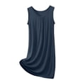 thumbnail image 1 of Besolor Summer Nightgowns for Women Comfy Thin Sleeveless Crewneck Sundresses Casual Loose Plus Size Sleepshirts Pajama Dress, 1 of 5