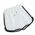 thumbnail image 1 of Besolor Summer Shorts for Women Elastic Waist Drawstring Loose Comfy Lounge Shorts Workout Running Sweat Shorts, 1 of 4