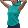 thumbnail image 1 of Besolor Summer Workout Tank Tops for Women Sleeveless Hoodies Casual Loose Fitted Athletic Running Tanks Shirt, 1 of 5