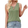 thumbnail image 1 of Besolor Tank Tops for Women Trendy Keyhole Neck Knit Sleeveless Blouses Summer Casual Basic Tee Shirts, 1 of 9