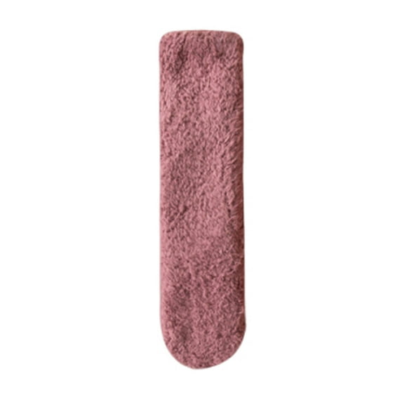 Besolor Toddler Kids Fleece Fuzzy Socks Soft Cozy Knee High Socks Home Slipper Socks Thick Plush Sleeping Socks