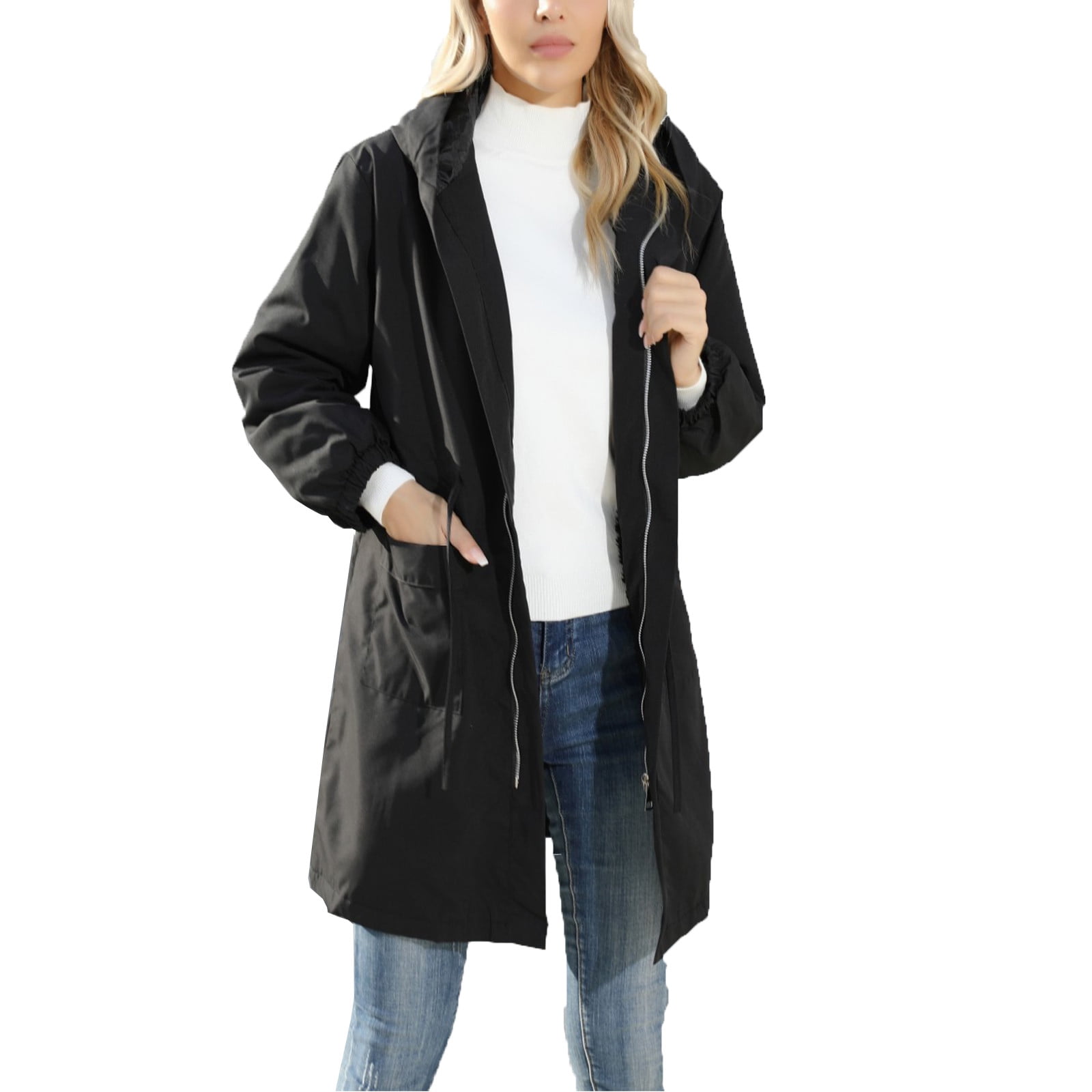 HSMQHJWE Spring Jackets For Women Lightweight Nylon Ladies HSMQHJWE Spring Jackets For Women Lightweight Nylon Ladies