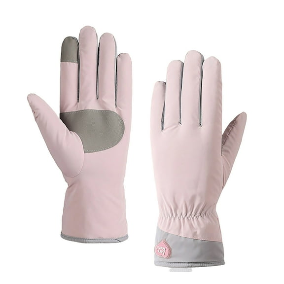 Besolor Winter Gloves for Women Fleece Lined Waterproof Windproof Cold Weather Touchscreen Warm Ski Snow Gloves