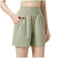 thumbnail image 1 of Besolor Women's Athletic Shorts High Waisted Quick Dry Workout Shorts Gym Running Summer Shorts with Pockets, 1 of 6
