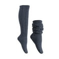 thumbnail image 1 of Besolor Women's Fuzzy Knee High Socks Cozy Winter Warm Plush Slipper Sleep Socks Leg Warmers, 1 of 1