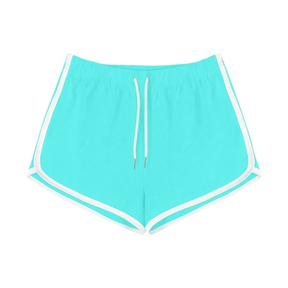 Besolor Women's Gym Yoga Shorts Summer Running Active Shorts Drawstring Waist Casual Lounge Dance Shorts