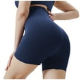 thumbnail image 1 of Besolor Women's Scrunch Workout Shorts Stretchy Seamless High Waisted Butt Lifting Booty Yoga Biker Shorts, 1 of 5