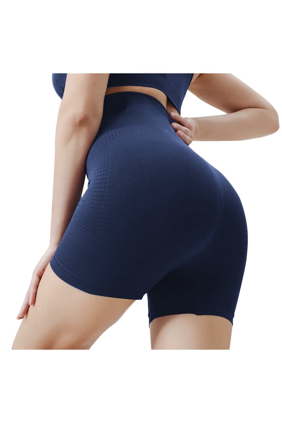 Women's Scrunch Workout Shorts Stretchy Seamless High Waisted Butt Lifting Booty Yoga Biker Shorts